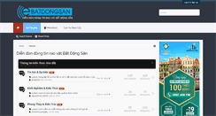 Desktop Screenshot of ebatdongsan.net